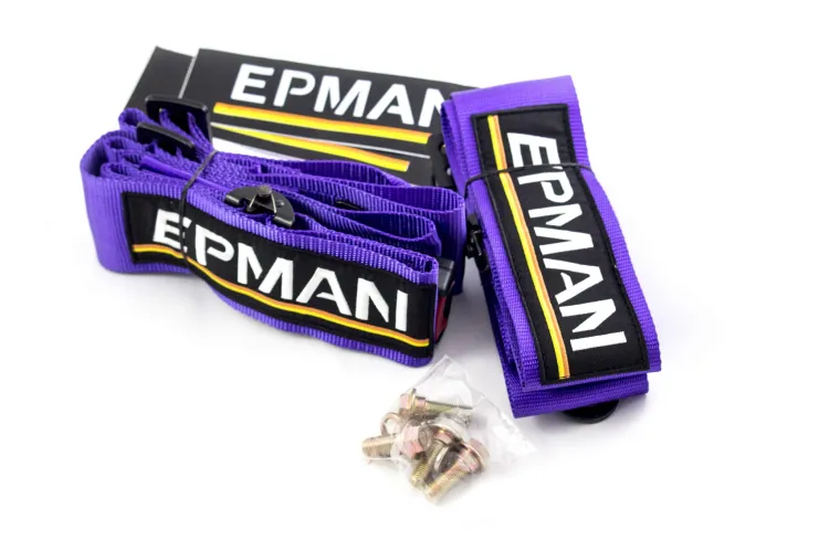 Epman Seat Belt Purple - Pasy sportowe 4-punktowe 3"