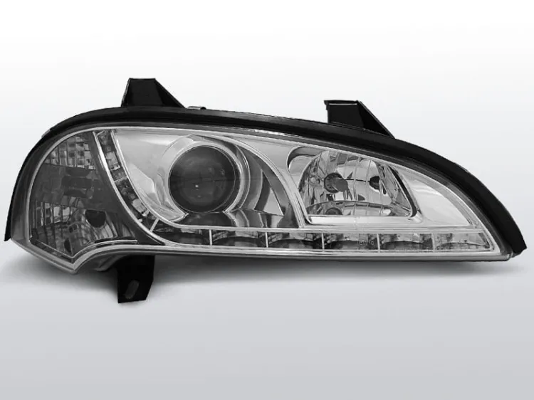 Lampy przednie OPEL TIGRA 09.94-12.00 DAYLIGHT CHROME