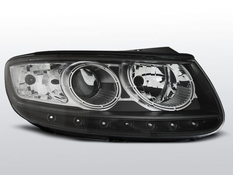 Lampy przednie HYUNDAI SANTA FE 06.06 - DAYLIGHT BLACK