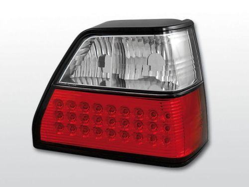 Lampy tylne VW GOLF 2 08.83-08.91 RED WHITE LED
