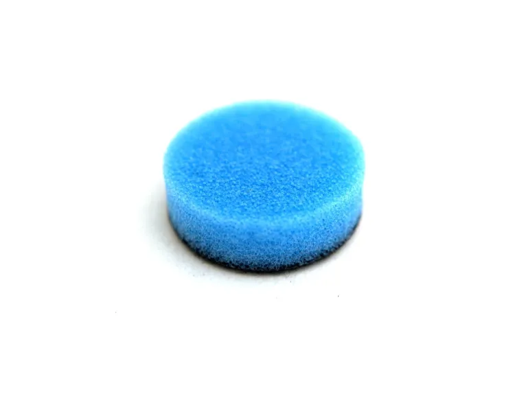 Mini, precyzyjna, niebieska, twarda gąbka polerska - 33mm