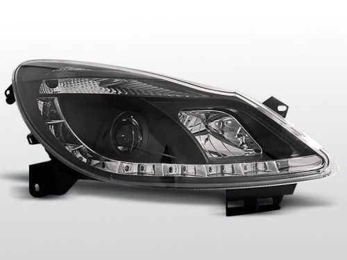 Lampy przednie OPEL CORSA D 04.06- DAYLIGHT BLACK