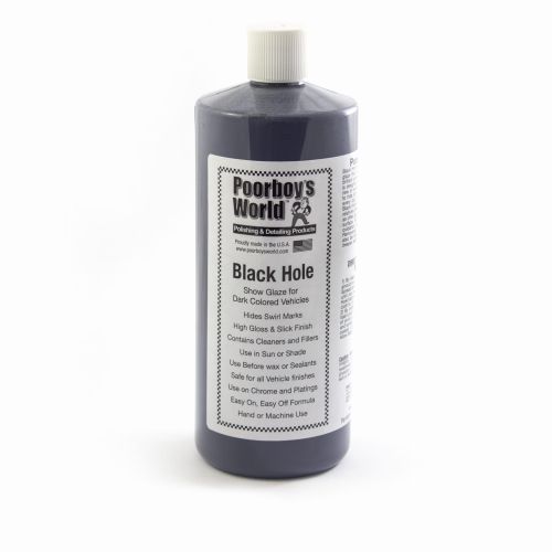 Poorboy's World Black Hole Show Glaze 946ml - Politura do ciemnych lakierów