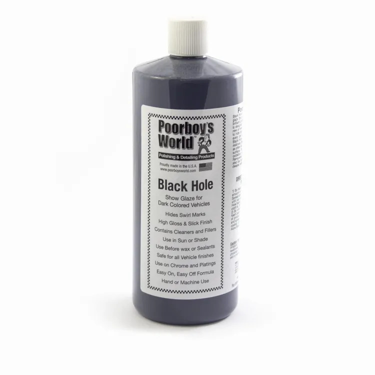 Poorboy's World Black Hole Show Glaze 946ml - Politura do ciemnych lakierów