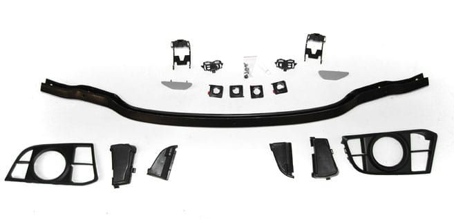 Zderzak przedni BMW F10/F11 07.13-16 LCI Sedan/Touring M-Pakiet Czujniki parkowania PDC