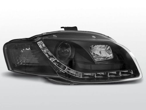 Lampy przednie AUDI A4 B7 11.04-03.08 DAYLIGHT BLACK