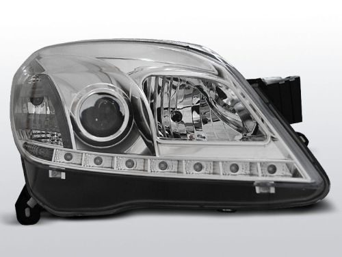 Lampy przednie OPEL ASTRA H 03.04-09 3.5D DAYLIGHT CHROME