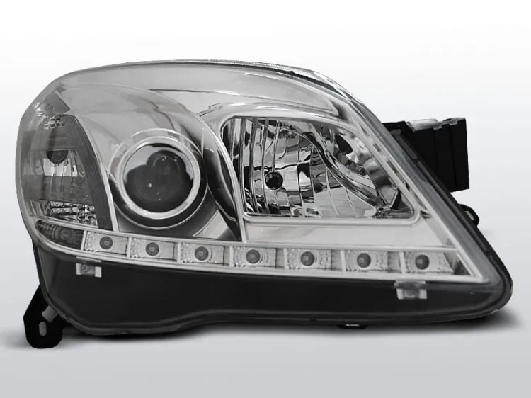 Lampy przednie OPEL ASTRA H 03.04-09 3.5D DAYLIGHT CHROME
