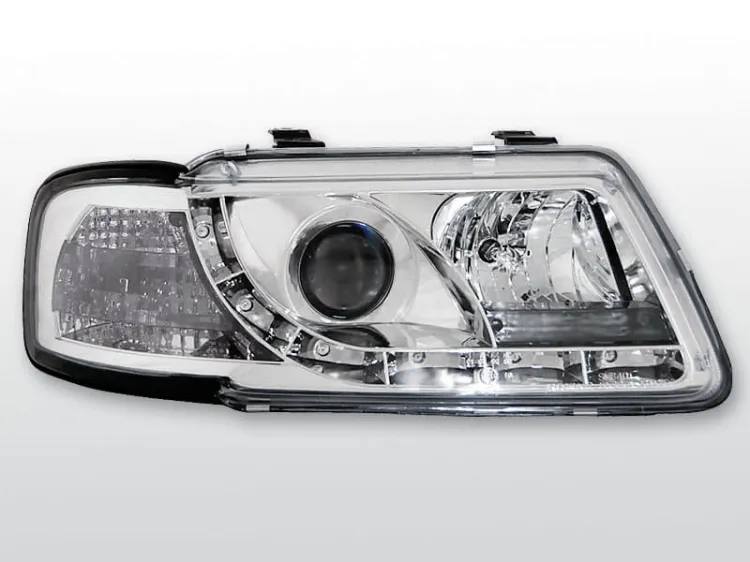 Lampy przednie AUDI A3 8L 08.96-08.00 DAYLIGHT CHROME