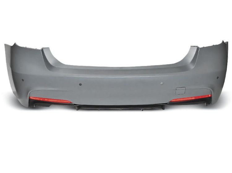 Zderzak tylny BMW seria 3 F30 11-18 Sedan M-Performance Czujniki parkowania PDC