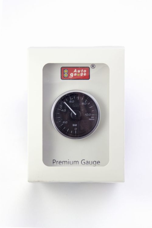 Auto Gauge Premium Oil Pressure - Wskaźnik ciśnienia oleju 52mm