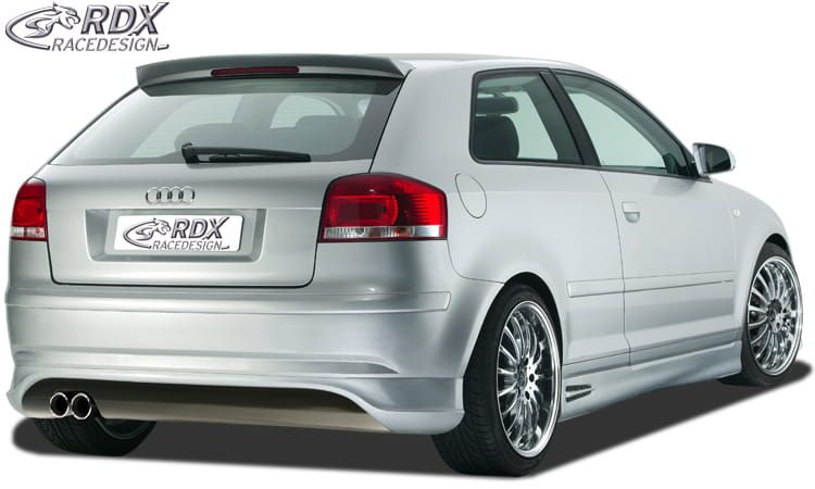Dokładka zderzaka tylnego RDX Racedesign Audi A3 8P 03-08