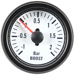 Auto Gauge VDO White Boost - Wskaźnik ciśnienia doładowania