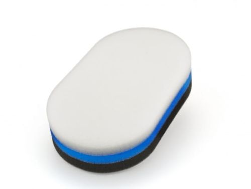 Flexipads - Aplikator polerski owalny trzy kolory biały - niebieski - czarny