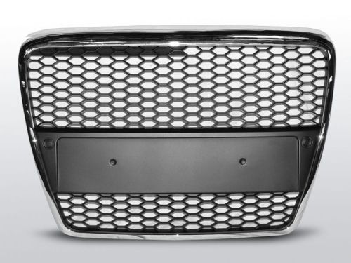 Grill (atrapa) AUDI A6 (C6) RS-TYPE 04.04-08 CHROME