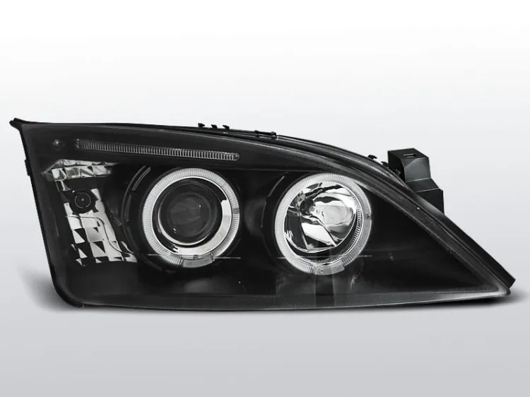 Lampy przednie FORD MONDEO 09.00-05.07 ANGEL EYES BLACK