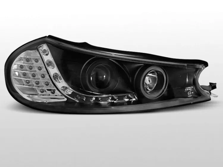 Lampy przednie FORD MONDEO 10.96-08.00 DAYLIGHT BLACK