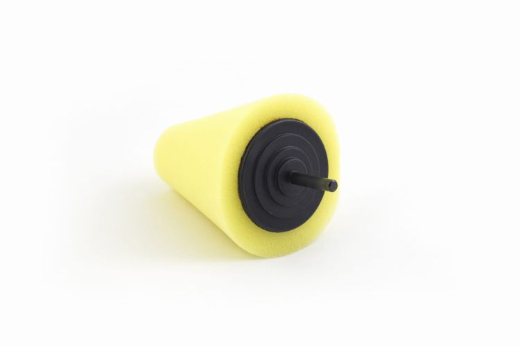 LARE Szyszka polerska 80mm żółta - TRZPIEŃ