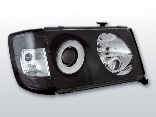 Lampy przednie MERCEDES W124 01.85-04.93 BLACK
