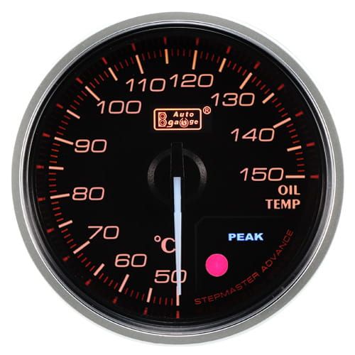 Auto Gauge Premium Oil Temperature - Wskaźnik temperatury oleju 52mm