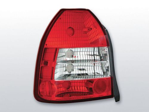 Lampy tylne HONDA CIVIC 09.95-02.01 3D RED WHITE