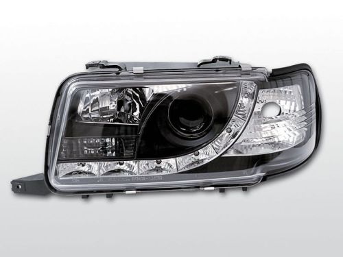 Lampy przednie AUDI 80 B4 09.91-04.96 DAYLIGHT BLACK