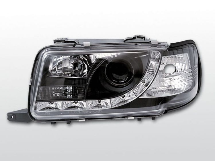 Lampy przednie AUDI 80 B4 09.91-04.96 DAYLIGHT BLACK