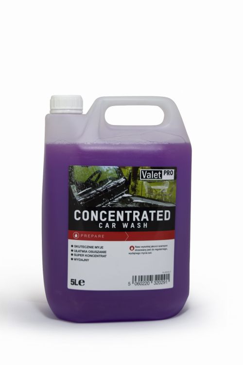 ValetPRO Concentrated Car Wash 5L - Mocno skoncentrowany szampon samochodowy