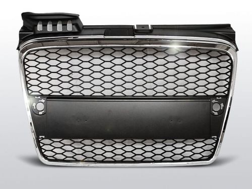 Grill (atrapa) AUDI A4 (B7) RS-TYPE 11.04-03.08 CHROME