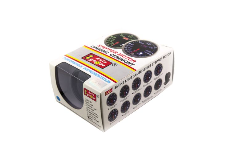 Auto Gauge Stepper Motor Peak Oil Pressure - Wskaźnik ciśnienia oleju 52mm