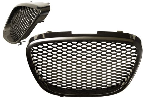 GRILL SEAT LEON mesh type black czarny abs