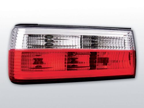 Lampy tylne BMW E30 09.87-10.90 RED WHITE