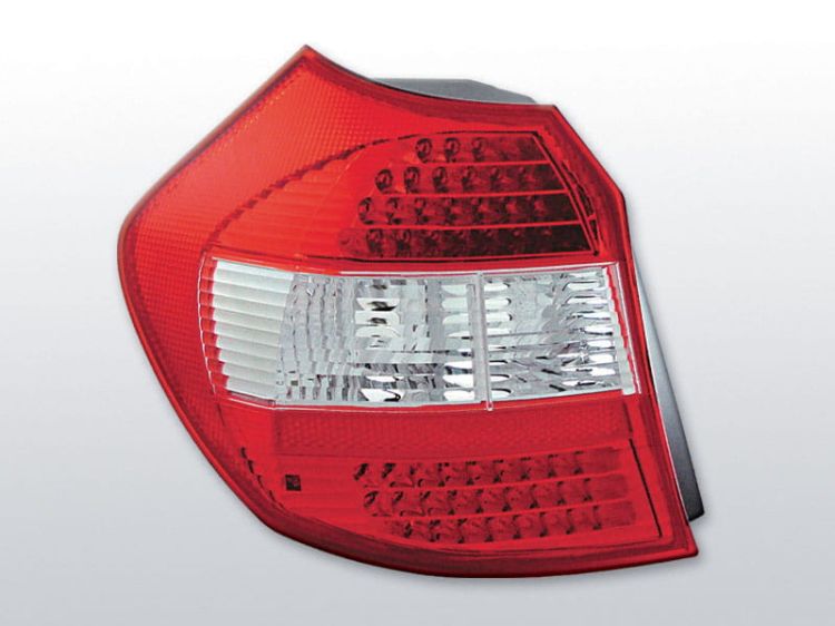 Lampy tylne BMW E87/E81 04-08.07 RED WHITE LED