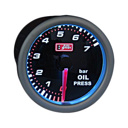 Auto Gauge Smoke Oil Pressure - Wskaźnik ciśnienia oleju 4716022430508, 27027SWL-SM.BAR