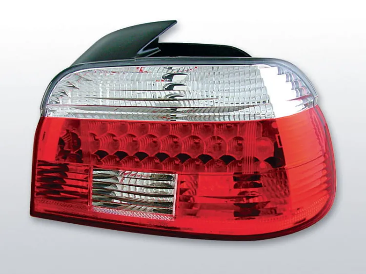 Lampy tylne BMW E39 09.95-08.00 RED WHITE LED