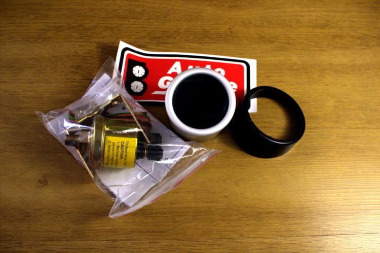 Auto Gauge Smoke Oil Pressure - Wskaźnik ciśnienia oleju