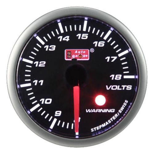 Auto Gauge SM Warning Smoke Voltmeter - Woltomierz 52mm