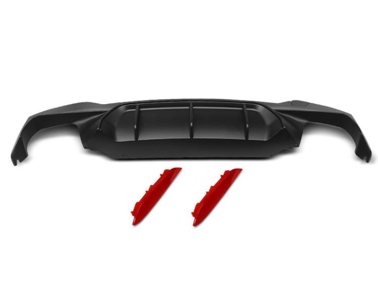 Dyfuzor zderzaka tylnego BMW seria 5 G30/G31 Sedan/Touring 17+ M5 Look