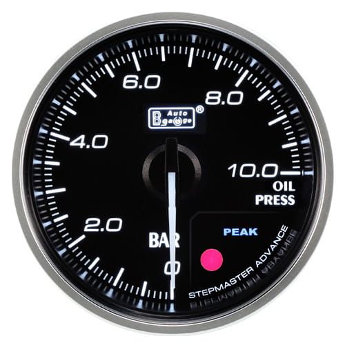 Auto Gauge Premium Oil Pressure - Wskaźnik ciśnienia oleju 52mm