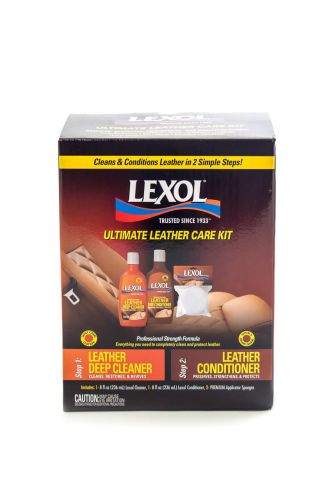 Lexol Leather Care Kit Small 2 x 236 ml - Zestaw do czyszczenia i impregnacji skór