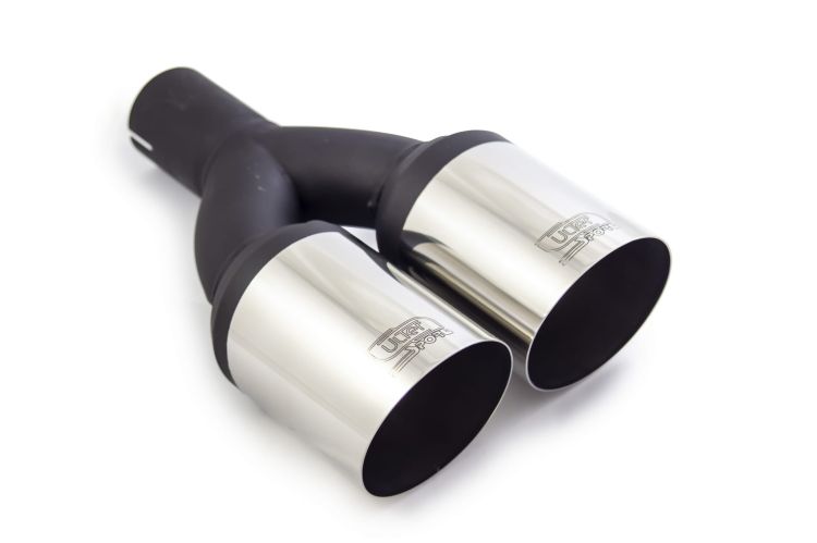 Podwójna końcówka wydechu ULTER N2-90-1* Ø 90 mm / długość 300 mm