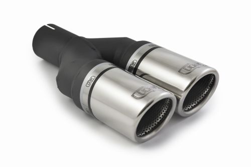 Podwójna końcówka wydechu ULTER N2-70RS Ø 70 mm / długość 200 mm