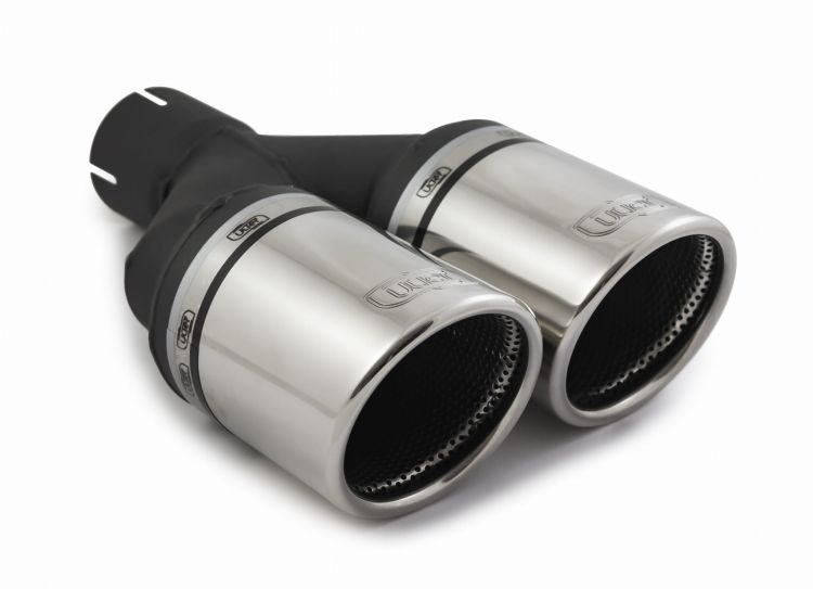 Podwójna końcówka wydechu ULTER N2-90RS Ø 90 mm / długość 220 mm