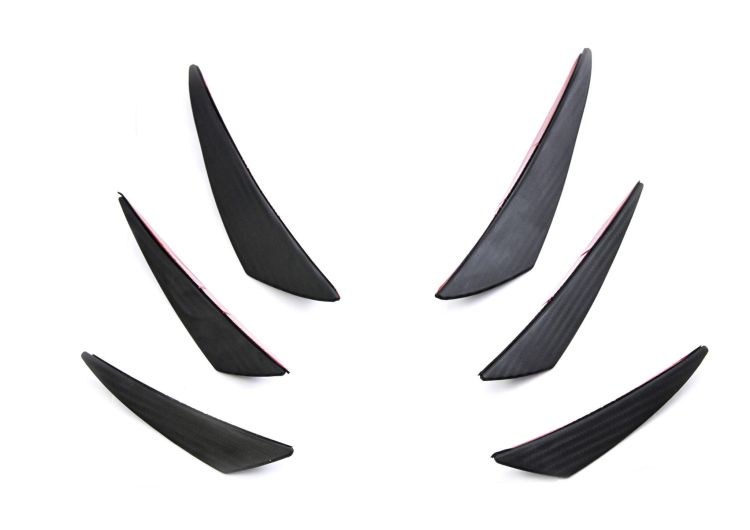 Universal Front Canards - Uniwersalne lotki zderzaka przedniego