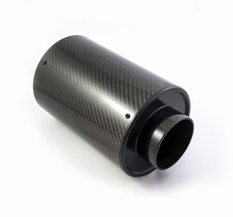 Airbox - Zamknięty filtr stożkowy w carbonowej obudowie 240x130 70 mm