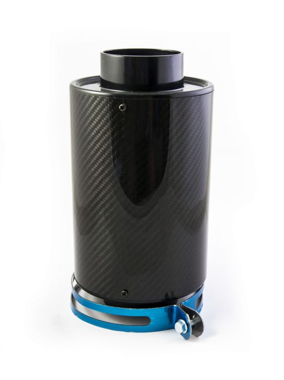Airbox - Zamknięty filtr stożkowy w carbonowej obudowie 240x130 70 mm