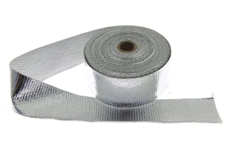 Turboworks Exhaust Aluminum Termal Wrap 50mm x 2mm x 10m - Taśma / bandaż termiczny aluminiowy