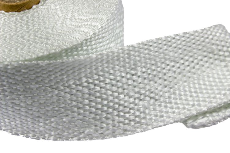 Turboworks Exhaust White Termal Wrap 50mm x 2mm x 10m - Taśma / bandaż termiczny