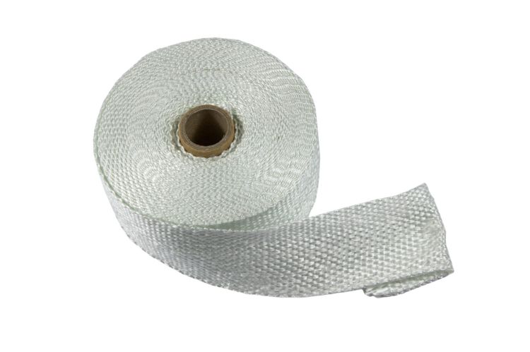 Turboworks Exhaust White Ceramic Termal Wrap 50mm x 2mm x 10m - Taśma / bandaż termiczny z włóknami ceramicznymi