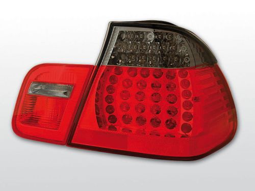 Lampy tylne BMW E46 05.98-08.01 RED SMOKE LED